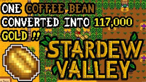 coffee bean stardew